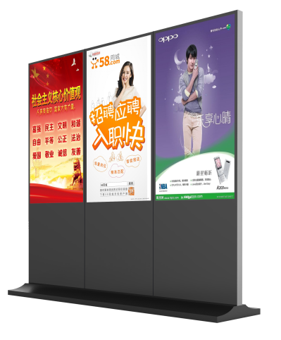 数字标牌三屏播放