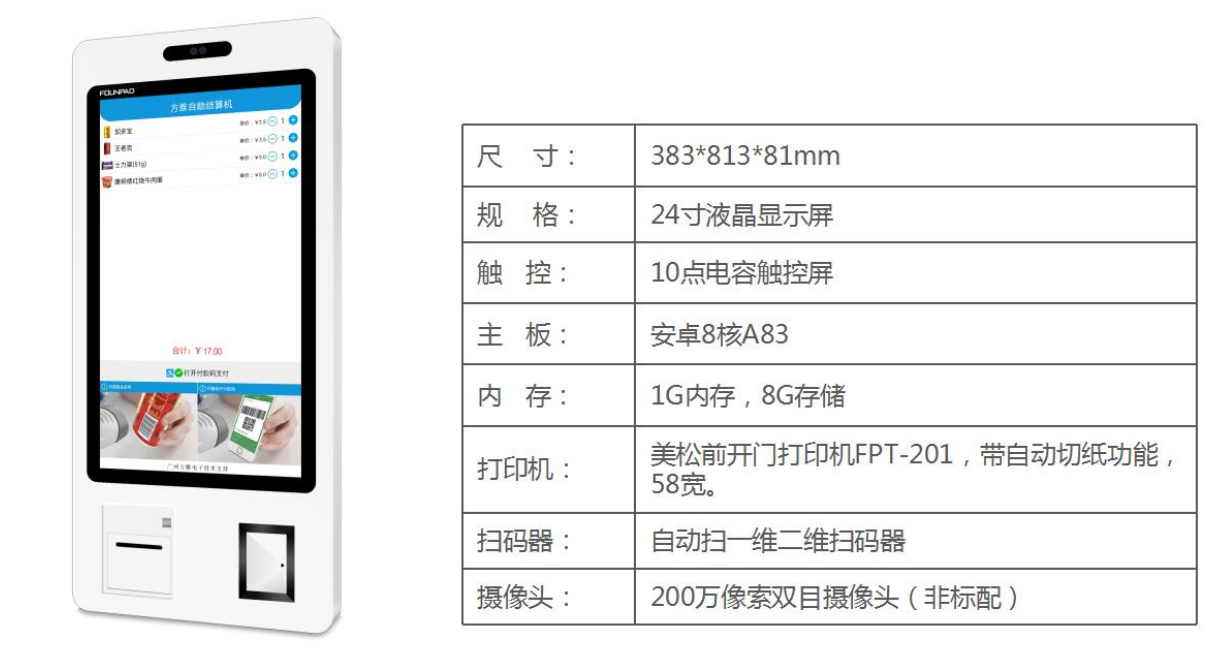 方雅自助收银